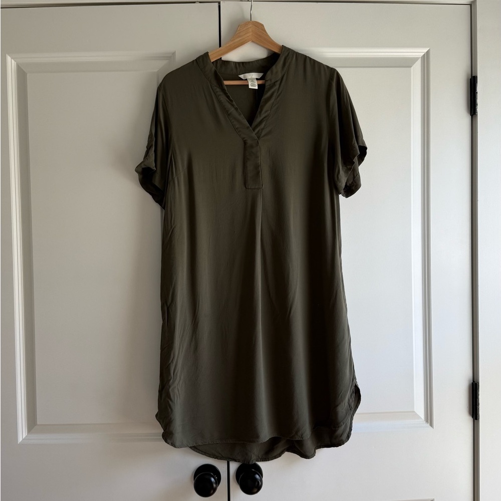 H&M Olive Tunic Dress
